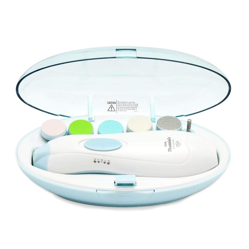 Little Martin’S Drawer Baby Nail Trimmer File with Light - Safe Electric Nail Cl