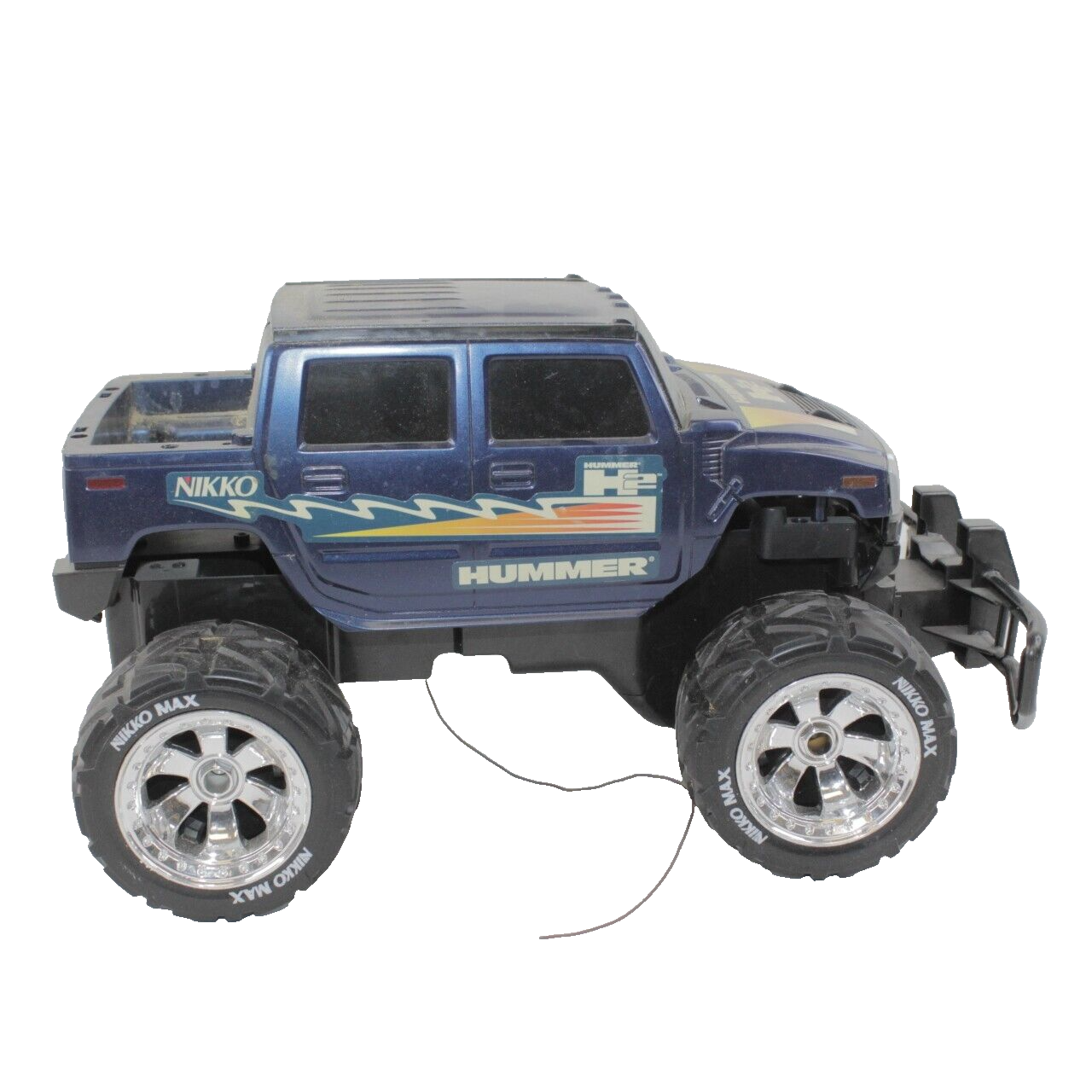 Nikko Blue H2 Hummer Remote Control R/C Car 27MHz ** No Remote | eBay