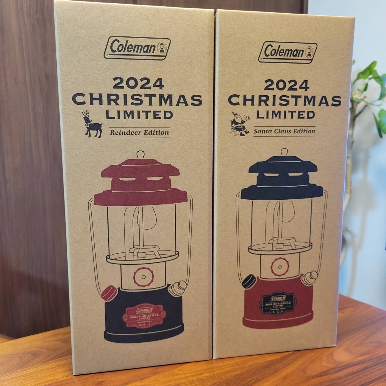 Coleman - 美品　88年12月　286A Coleman 2024 Christmas Lantern Limited 2 color set 286A