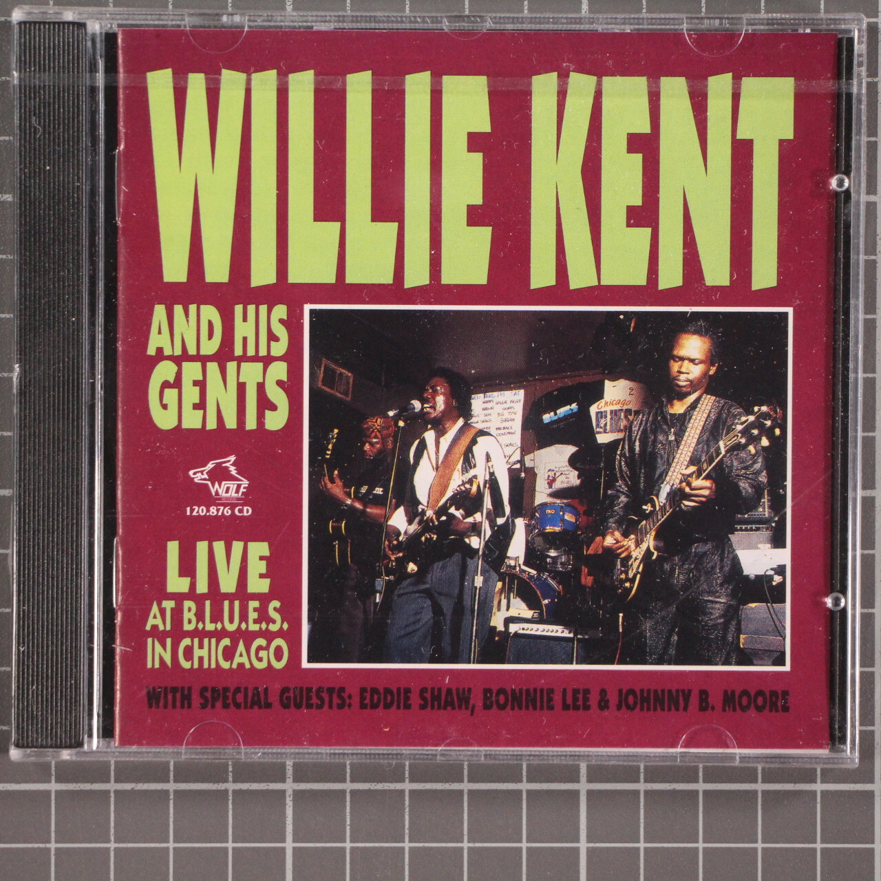 Blues and Trouble（デジパック） / Willie Kent (CD) Willie Kent and His Gents Live Blues Chicago Wolf 120.876 CD