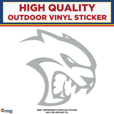 HellCat, Die Cut High Quality Vinyl Sticker Decals