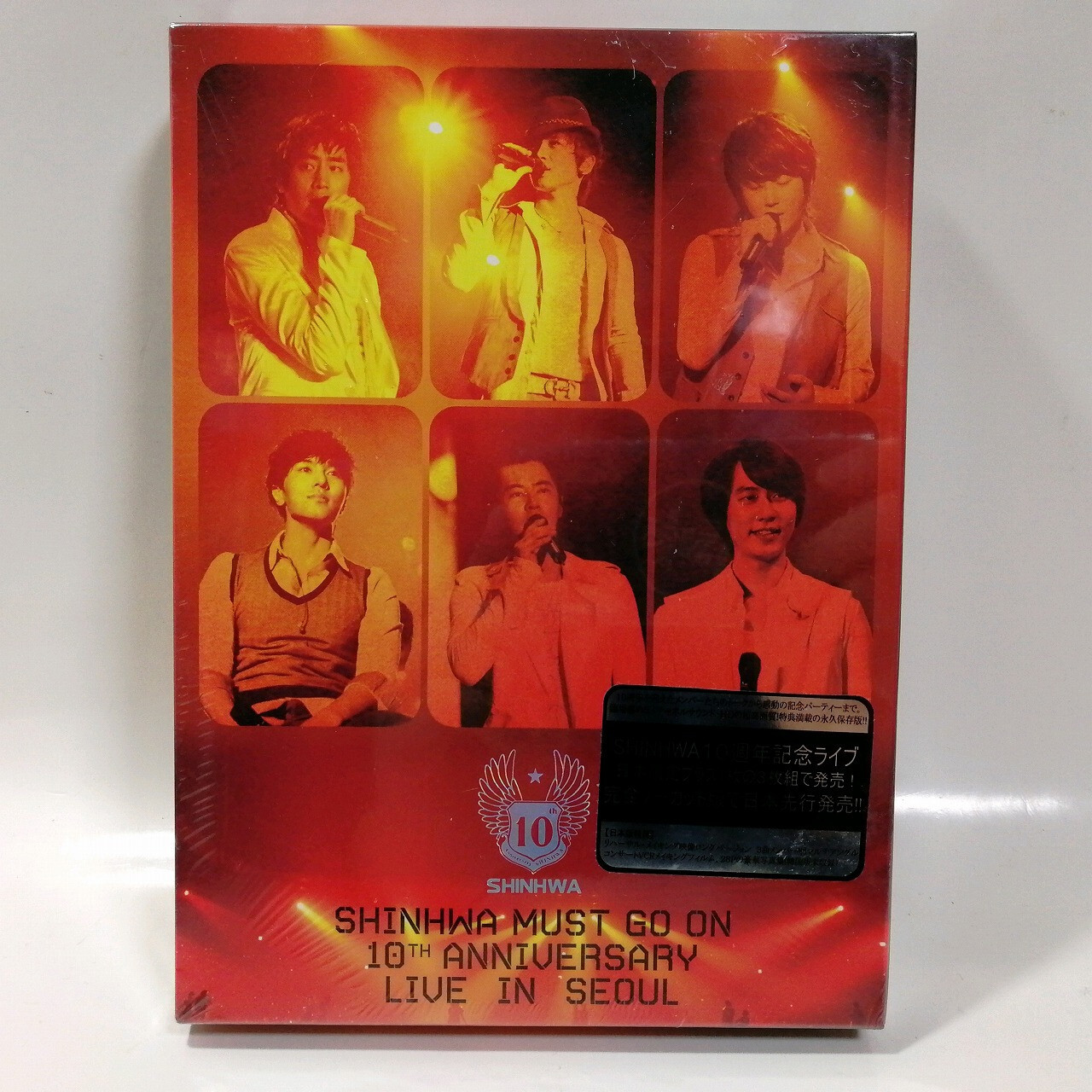 「神話(SHINHWA)/SHINHWA MUST GO ON 10th SHINHWA MUST GO ON 10th ANNIVERSARY LIVE IN SEOUL DVD Brand