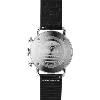 Pre-owned Xeric Halograph Chrono Sapphire Silver Black