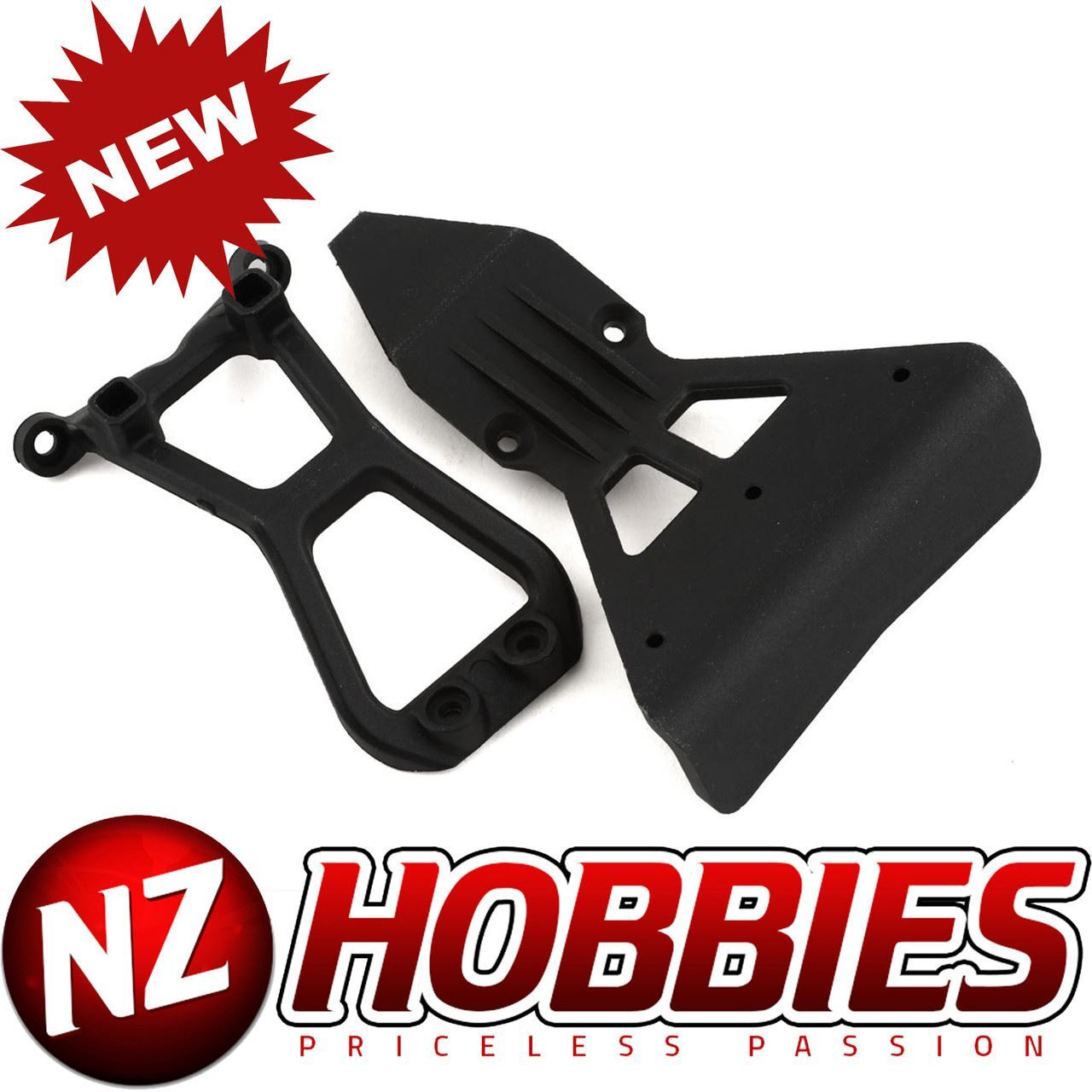 LOSI LOS211036 Bumper & Brace: Mini Drag