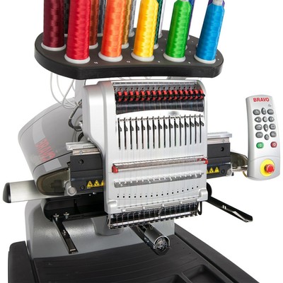 Melco Amaya Bravo 16 Needle Professional Embroidery Machine -- Package B