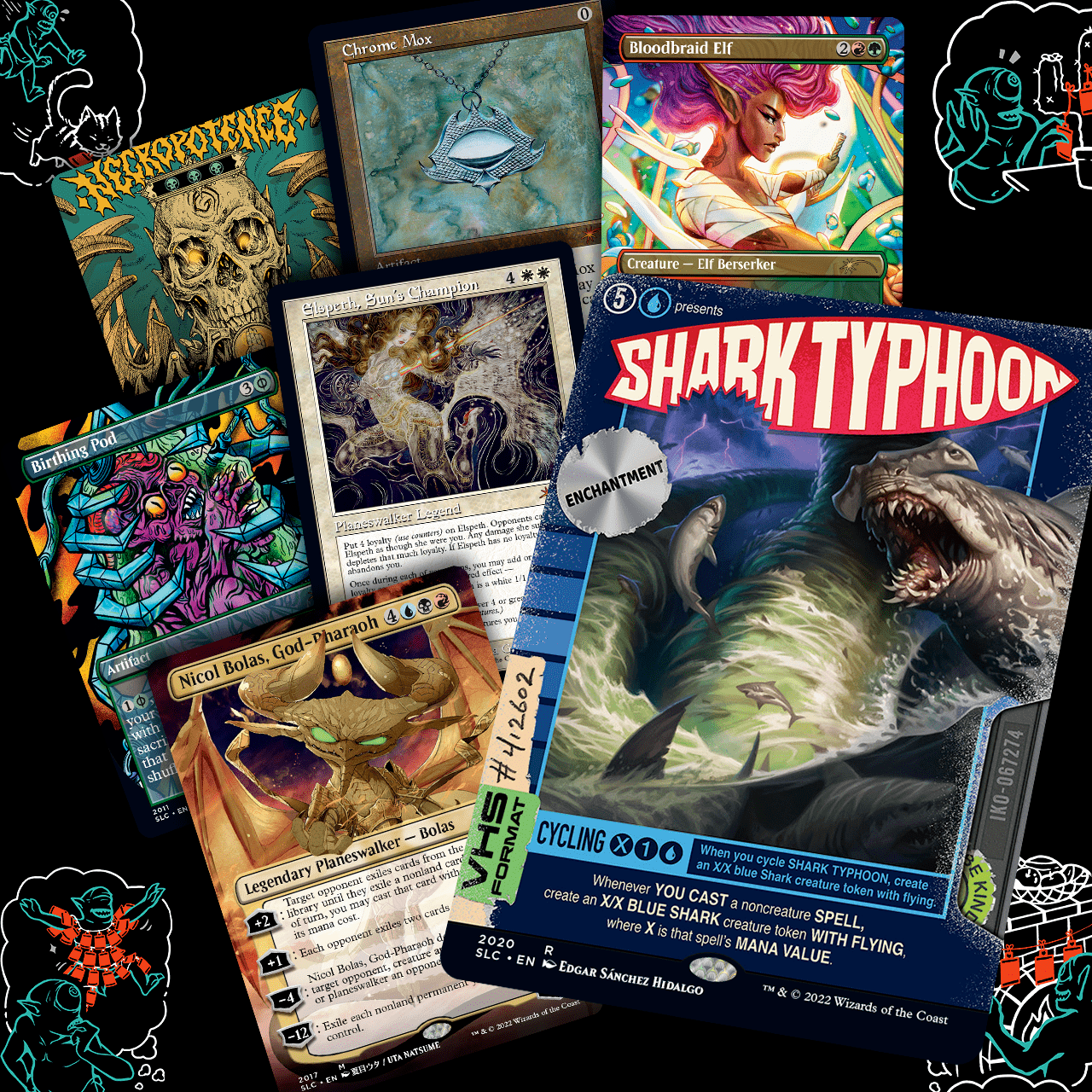 マジック：ザ・ギャザリング - secret lair 30th Anniversary Countdown MTG Secret Lair 30th Anniversary Countdown Kit PREORDER