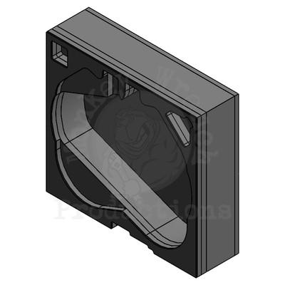 Foam Insert for Antenna Paddles, fits 3U rack drawer