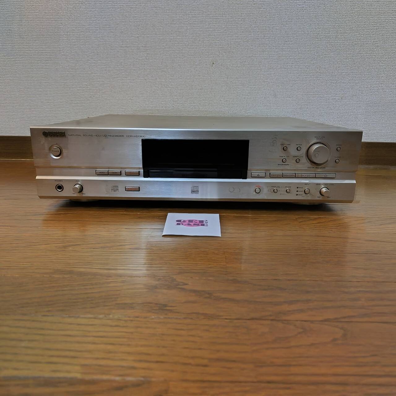 ■【往年の名機】ヤマハ HDD/CDレコーダー CDR-HD1300 YAMAHA CDR-HD1300 HDD/CD Recorder AudioMASTER Confirmed