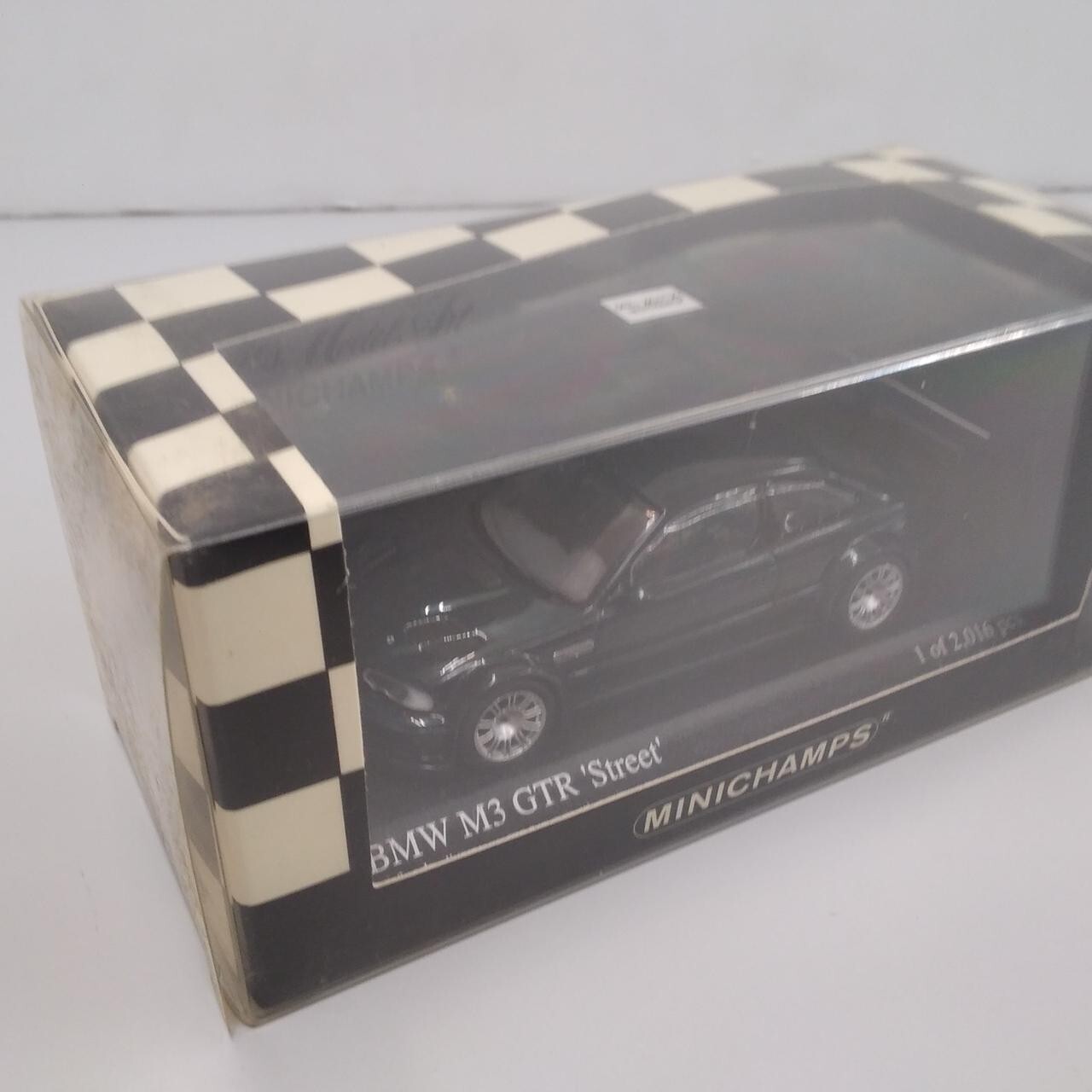 1/43 MINICHAMPS BMW M3 GTR Street 2001 Black w/ Box From