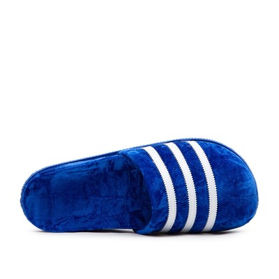 adidas Adilette Adimule Slides Blue Velvet Sandals Mule Slippers Unisex Size 6UK