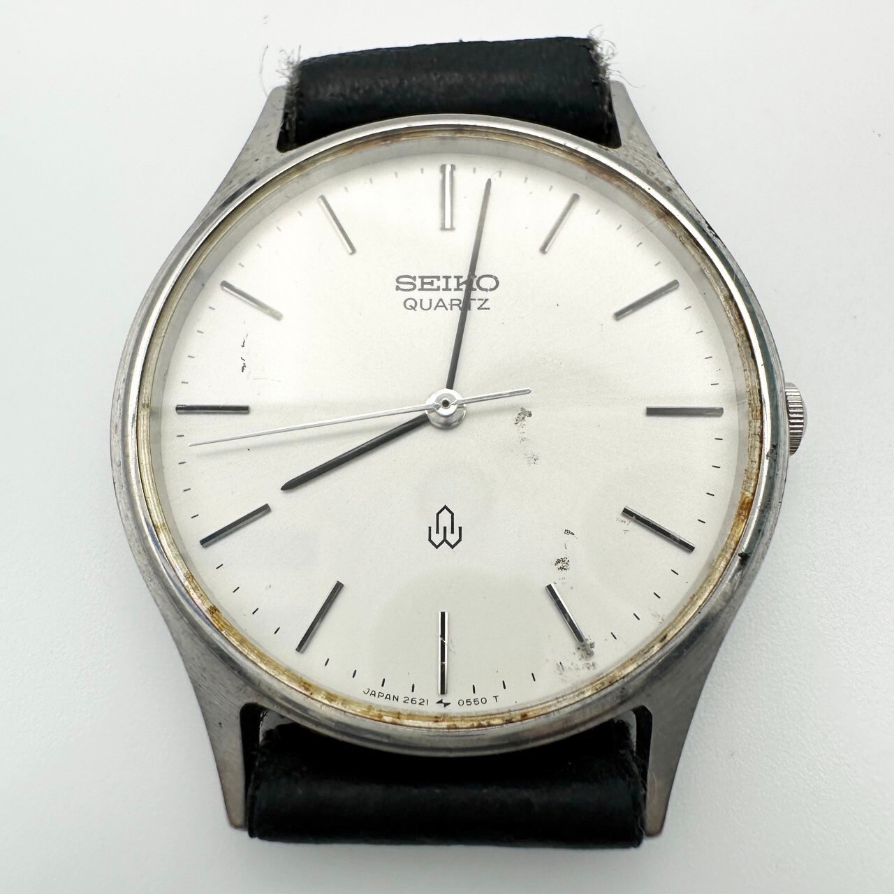 Auth Vintage Seiko 2621 0160 Watch Men Quartz From Japan