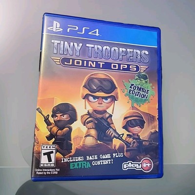 Tiny Troopers Joint Ops Zombie Edition Sony PlayStation 4 2015 696055251018