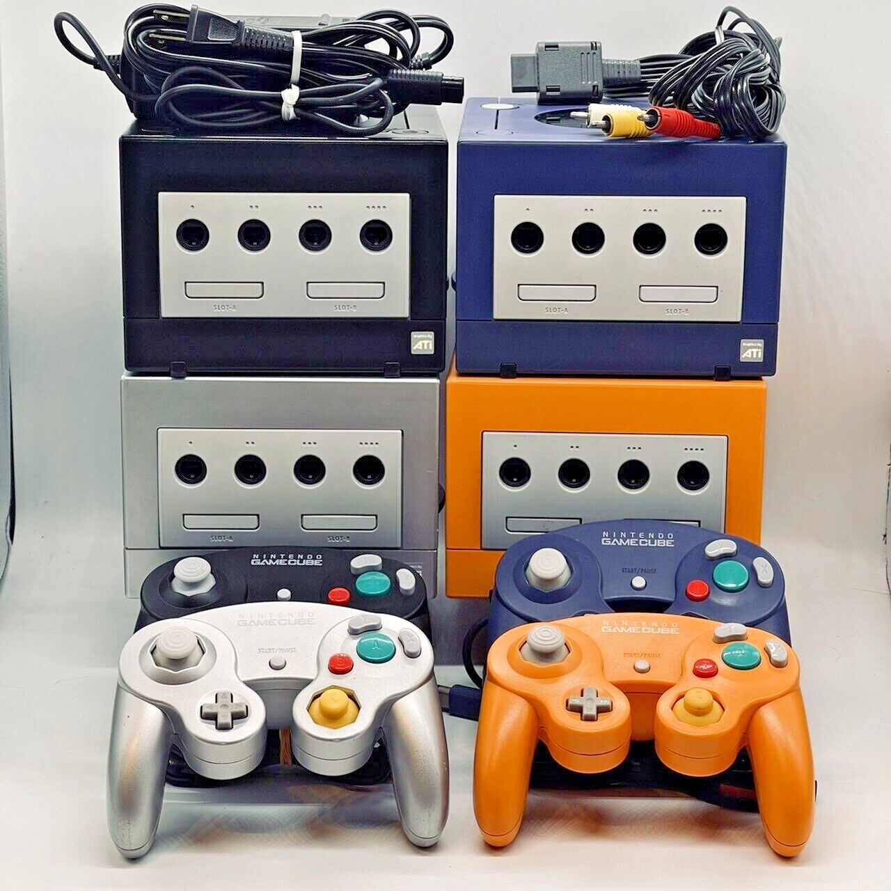 Nintendo GameCube Console DOL-001 REGION FREE English Menu Nintendo GameCube Console DOL-001 REGION FREE English Menu
