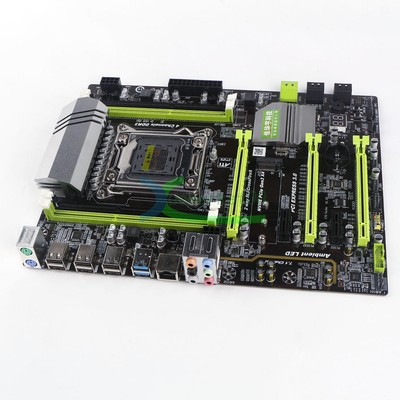 X79 Moederbord USB3.0 SATA3 NVME M.2 PCI-E SSD Support REG ECC LGA2011 ATX