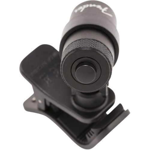 Fender Bullet Clip-on Chromatic Instrument Tuner with LED Screen, Black