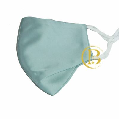 100% Mulberry Silk Luxury Silk Face Mask with Nose Wire Mask Hypoallergenic