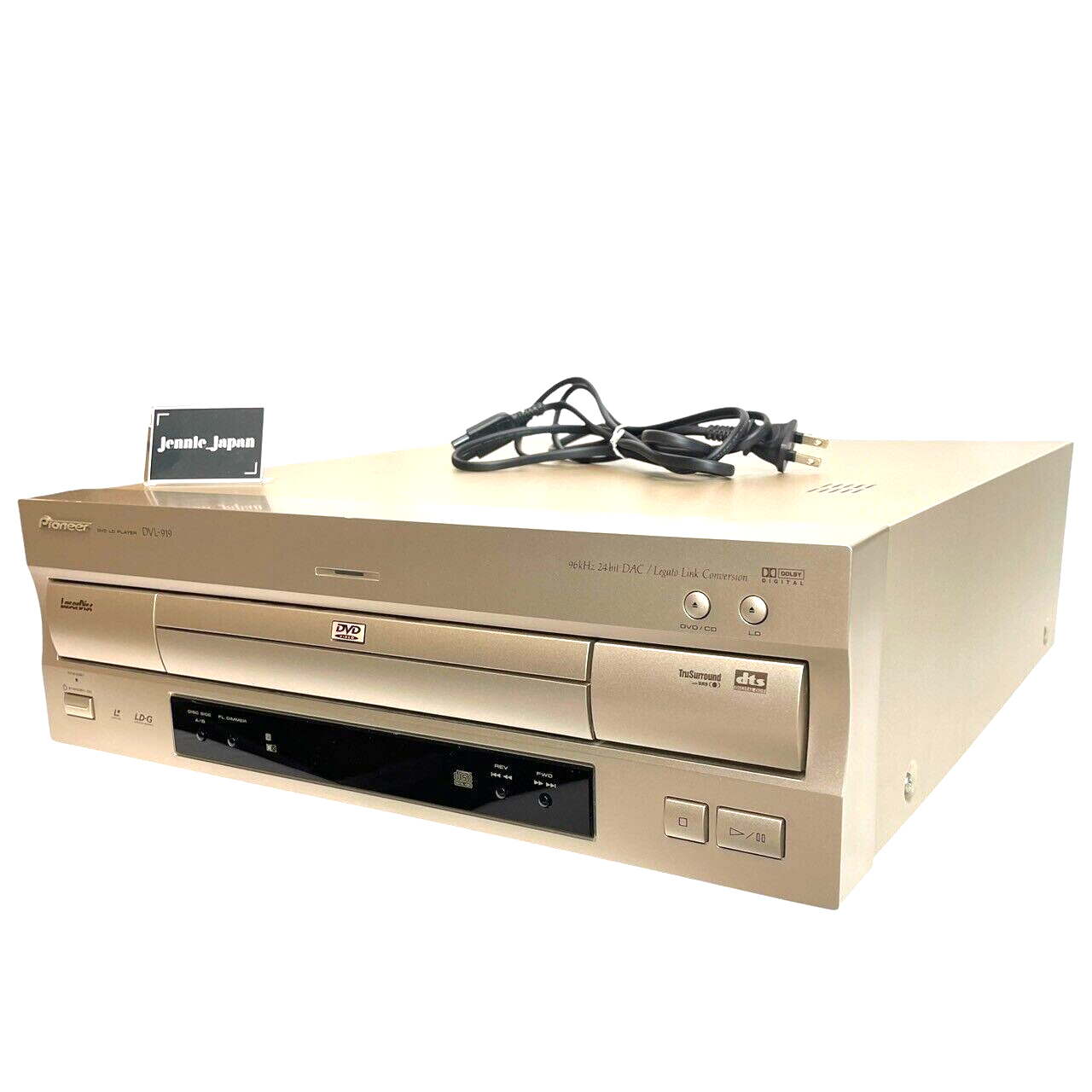 Pioneer DVL-919 DVD LDプレーヤー 美品 Pioneer DVL-919 DVD/LD Player Used Confirmed Operation From