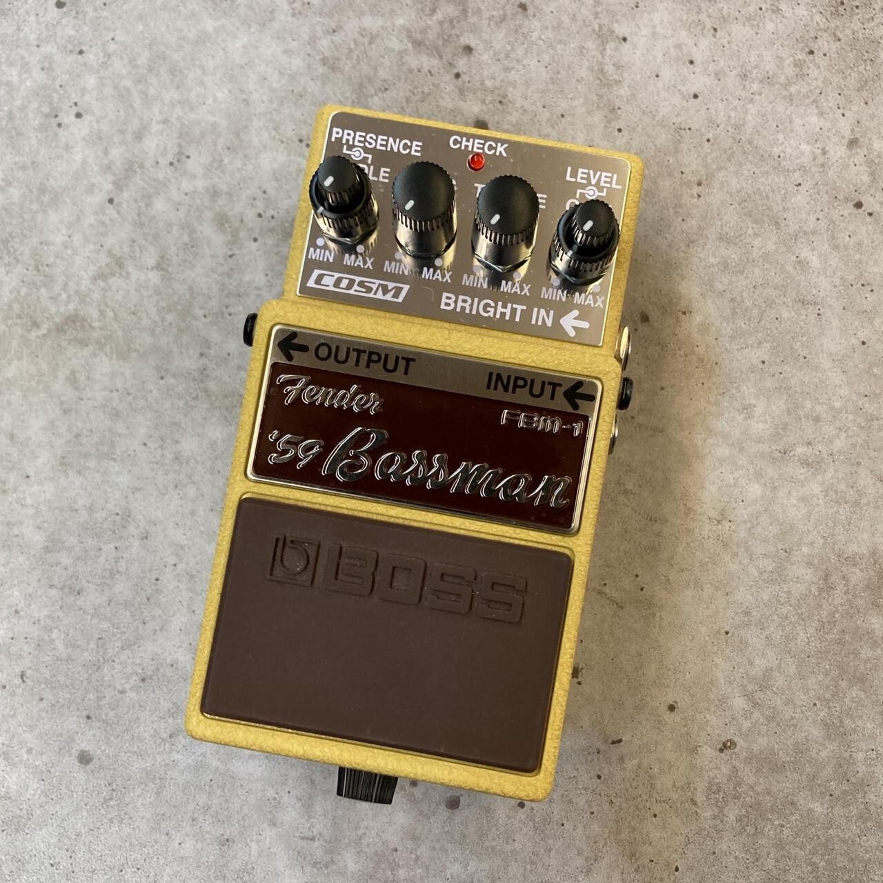 BOSS　FBM-1 ～Bassman～ Boss FBM-1 Fender 59 Bassman