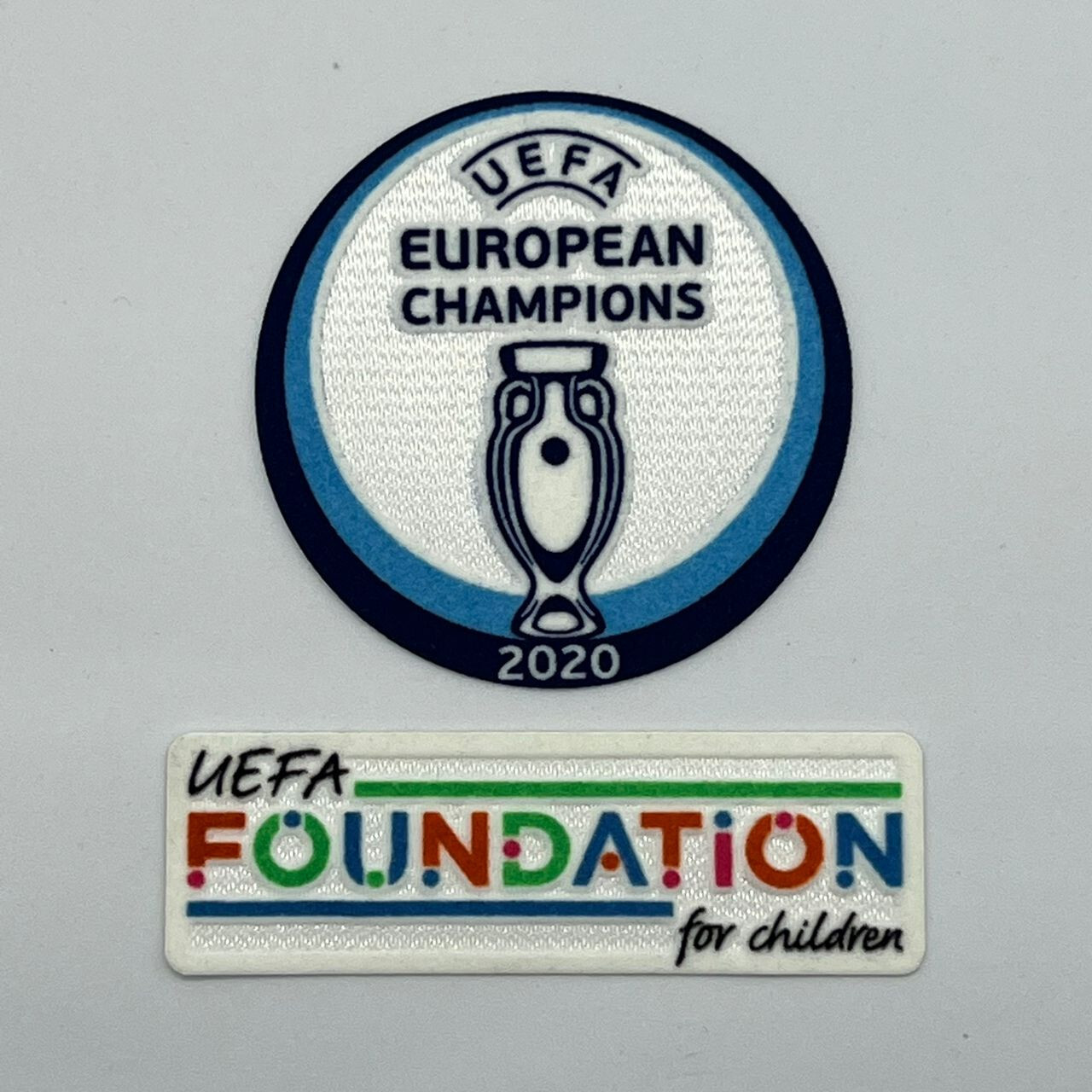 UEFA EURO2020  ステッカー OFFICIAL UEFA EURO 2020 Champion + UEFA FOUDATION Patches