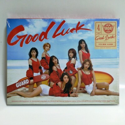 CD AOA Korea 4TH Mini Album Good Luck TYPE-A Brand New Sealed