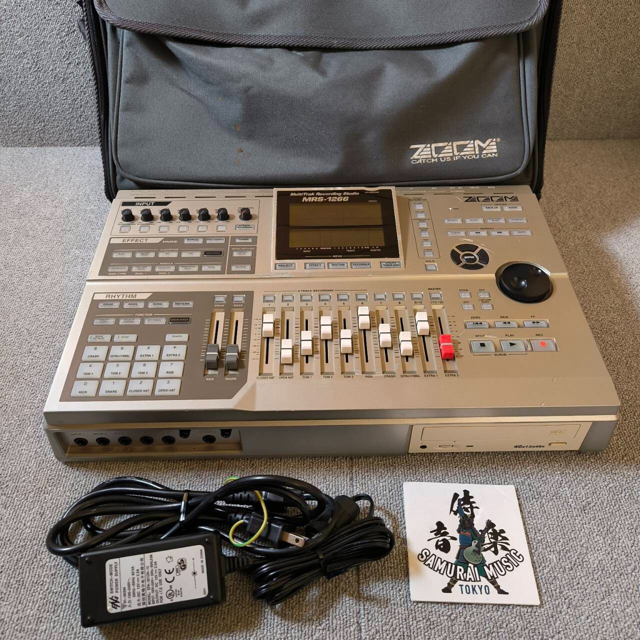 Zoom MRS-1266 Digital Multi-Track Recording StudioRecorder W Zoom MRS-1266 Digital Multi-Track Recording StudioRecorder W