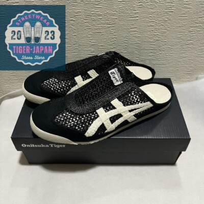 Onitsuka Tiger MEXICO 66 SABOT 1183C123 001 BLACK CREAM Unisex Shoes