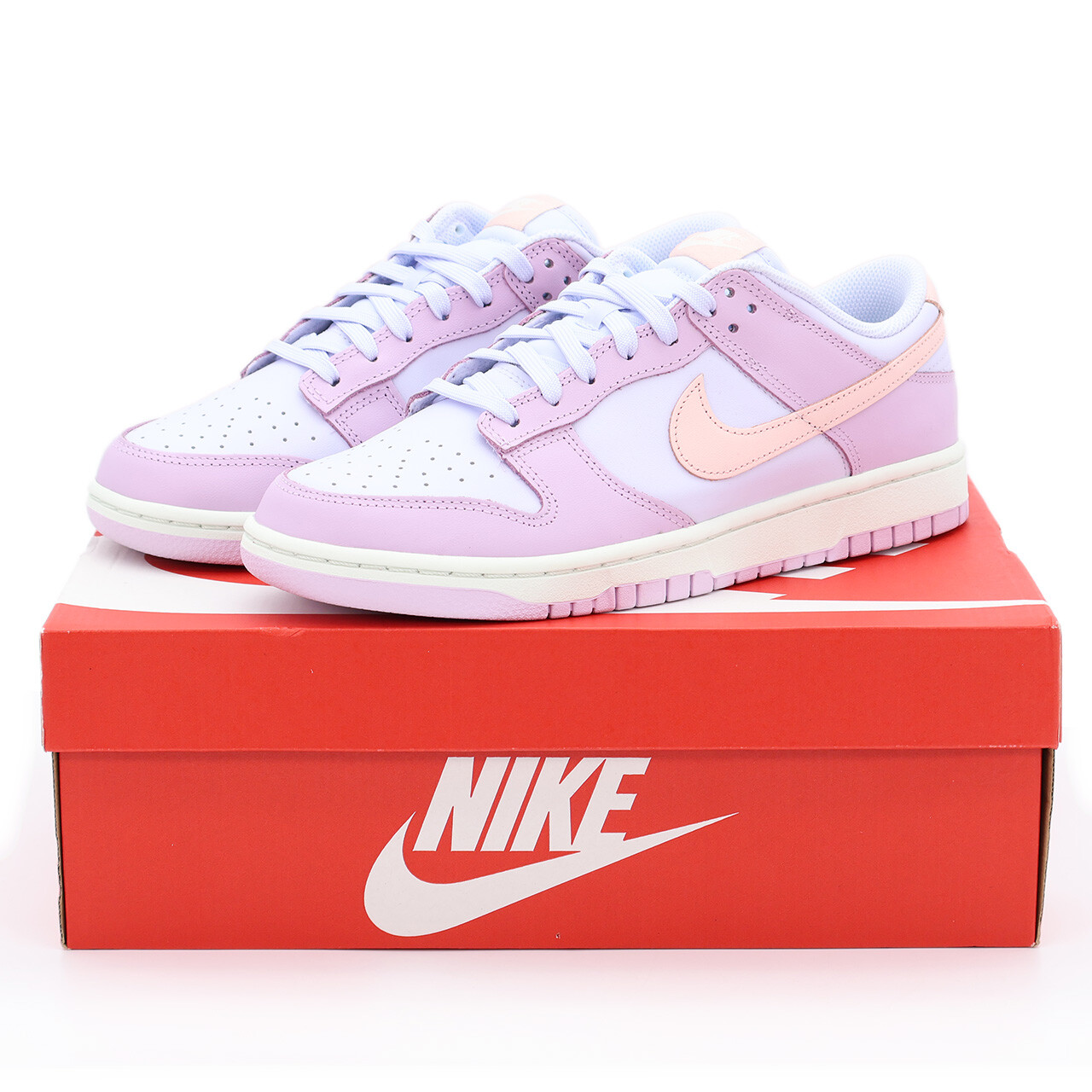 pink purple and blue nikes