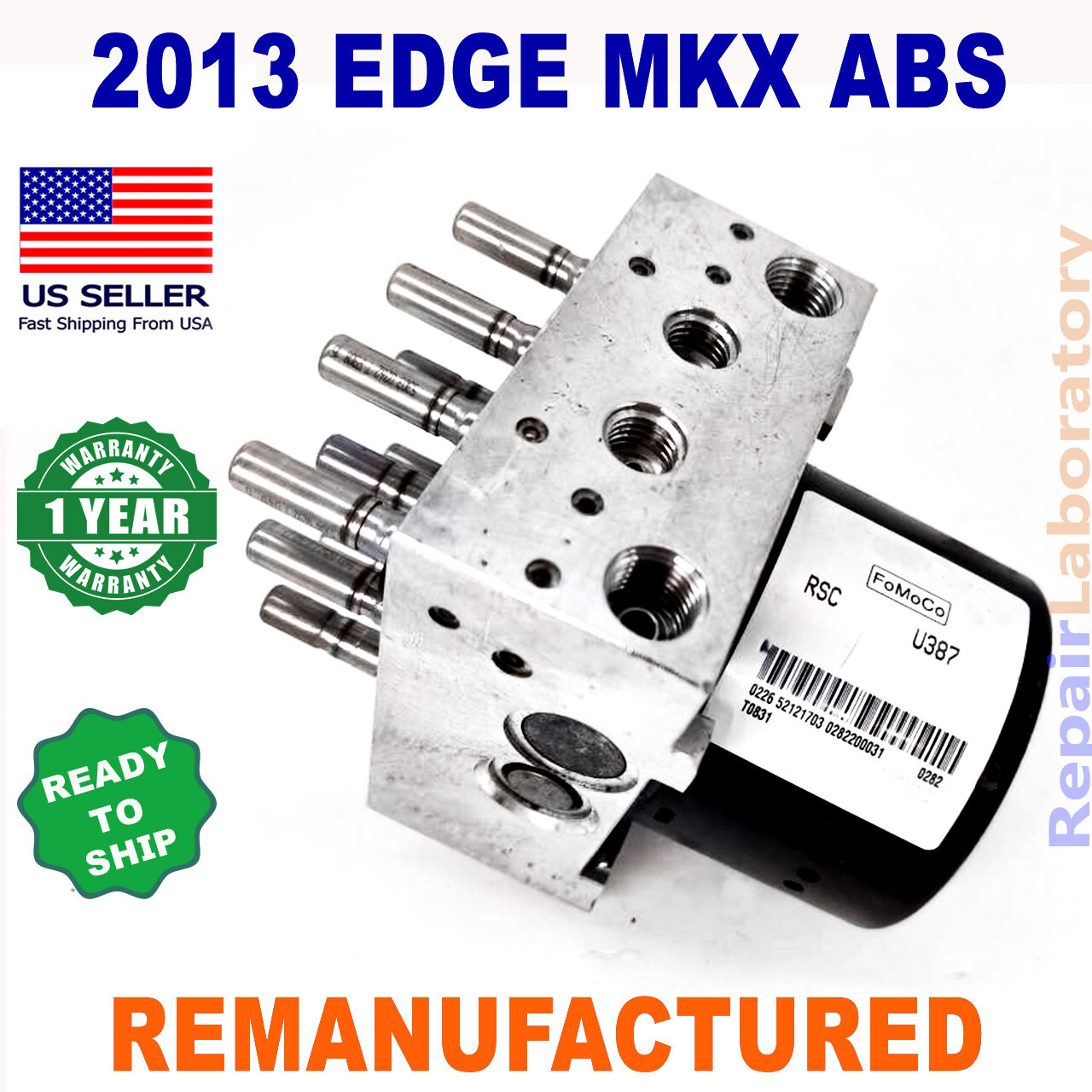 Best AL＋CLIP 2000～2004 ✓ReBuilt✓ DT4Z-2C405-A 2013 Edge, MKX ABS Anti-lock