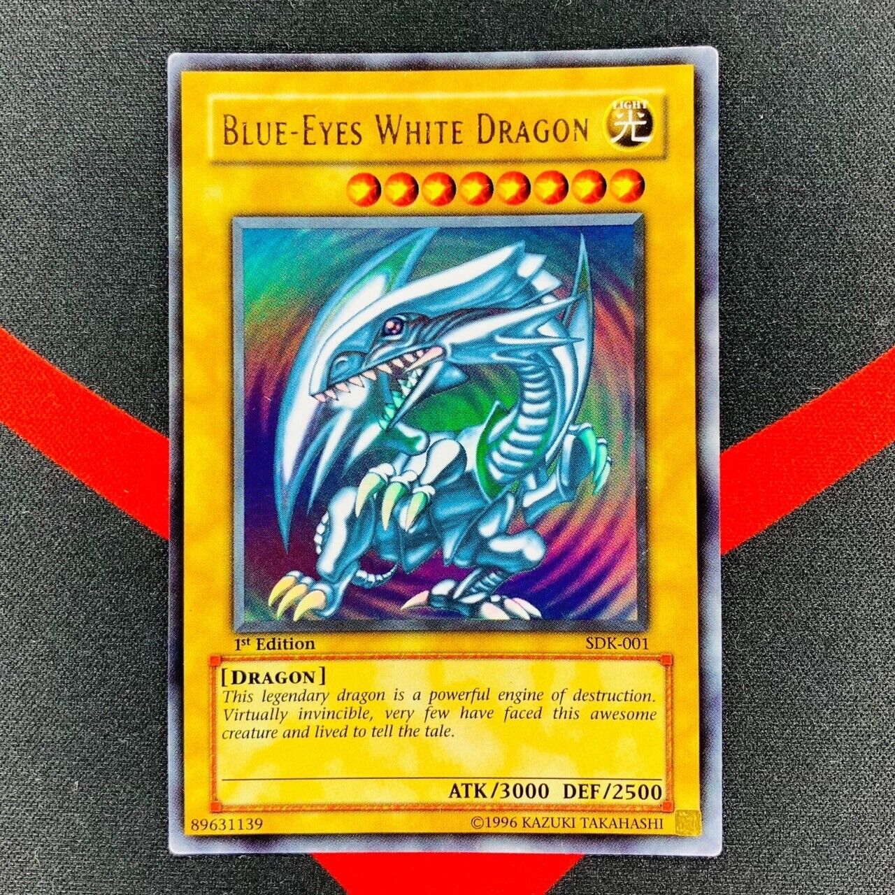 Yu-Gi-Oh! Blue-Eye White Dragon SDK-001 1st Edition Ultra Yu-Gi-Oh! Blue-Eye White Dragon SDK-001 1st Edition Ultra