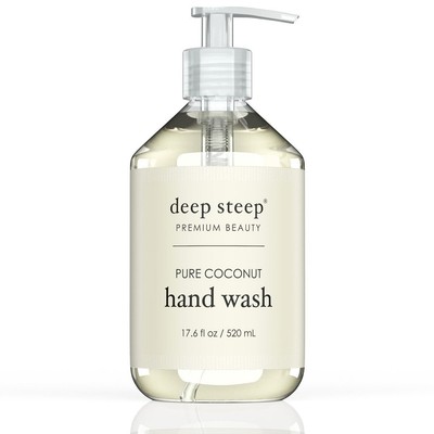 Жидкость для мытья рук Deep Steep Pure Coconut 17,6 унций