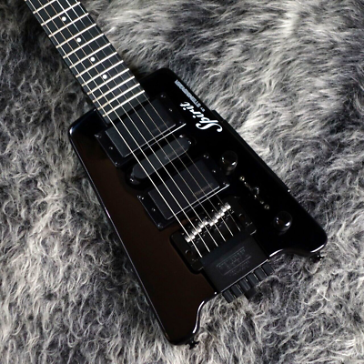 STEINBERGER Spirit GT-PRO Deluxe Black Headless Electric Guitar 