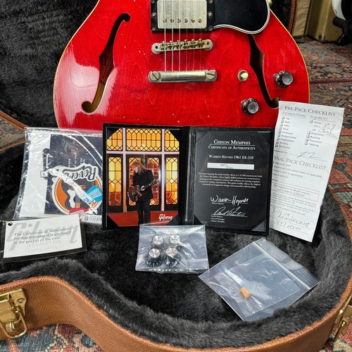 Gibson Warren Haynes ES-335 #447 of 500 Memphis Custom | eBay
