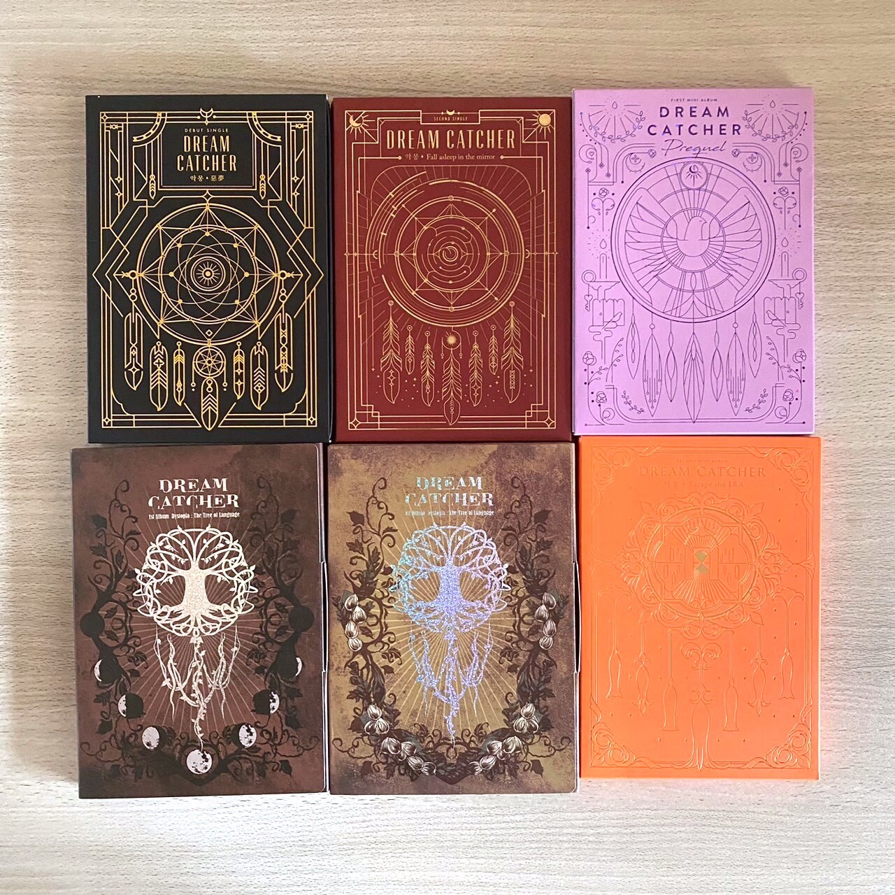 Dreamcatcher Album set of 6 Nightmare prequel escape the era
