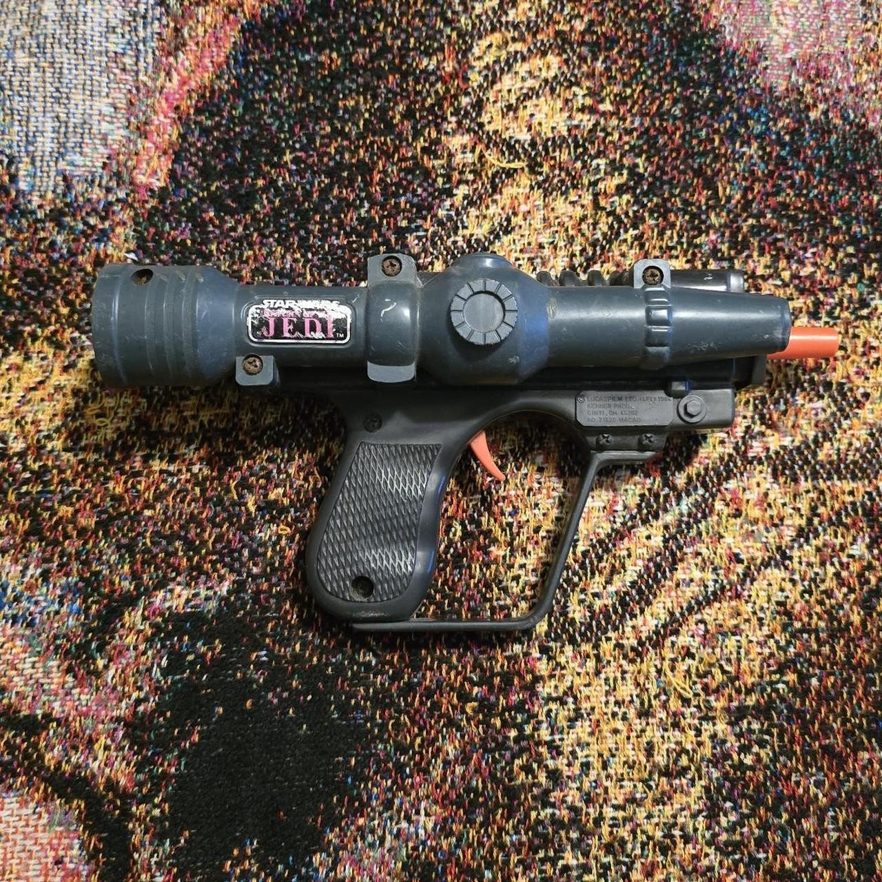 Vintage 1984 Star Wars ROTJ Biker Scout Laser Pistol Blaster Kenner UNTESTED
