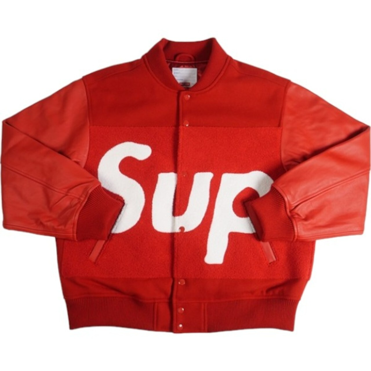 ジャケット・アウター supreme Big Logo Chenille Varsity Jacket Supreme Big Logo Chenille Varsity Jacket Black Men's - SS24 - US