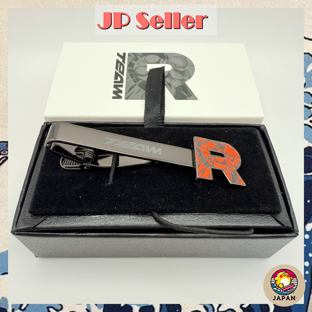Pokemon Center Original Pokemon Team Rocket Necktie pin 2025
