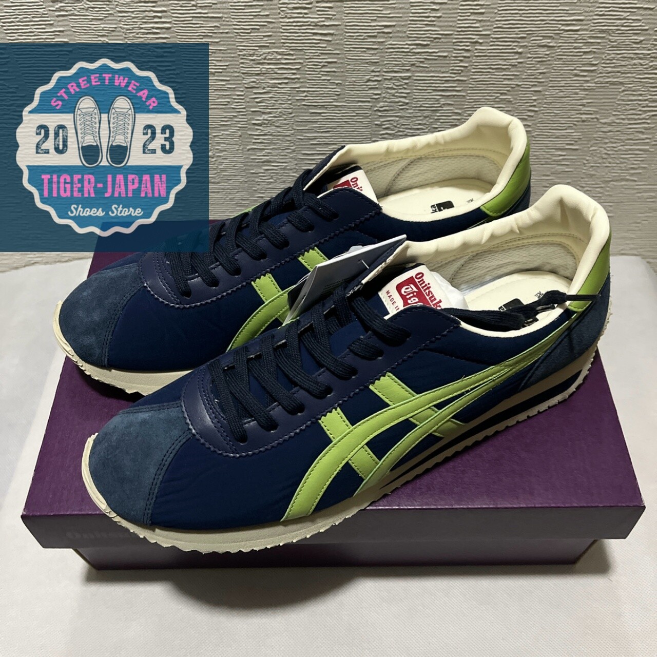 Onitsuka Tiger MOAL 76 NM 1183A916 400 PEACOAT/NEON LIME Onitsuka Tiger MOAL 76 NM 1183A916 400 PEACOAT/NEON LIME
