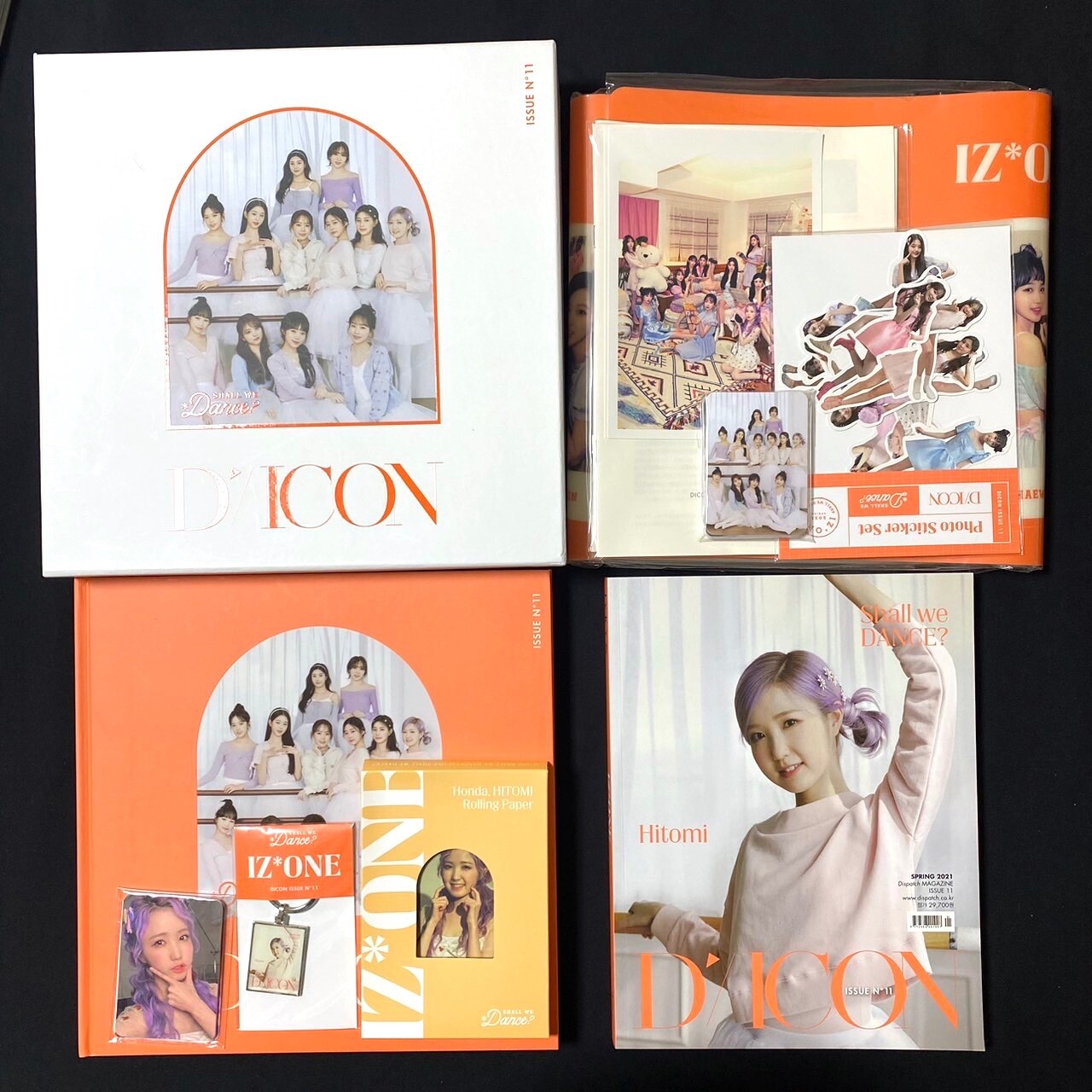 IZ*ONE Dicon 11 vol. Shall We dance? Deluxe Edition + Hitomi