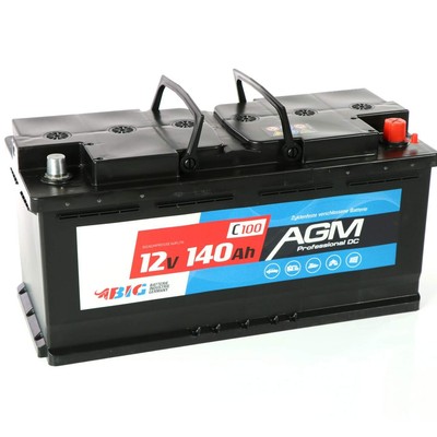 BIG AGM Solarbatterie 12V 140Ah Versorgung Boot Batterie statt 130Ah 120Ah 100Ah