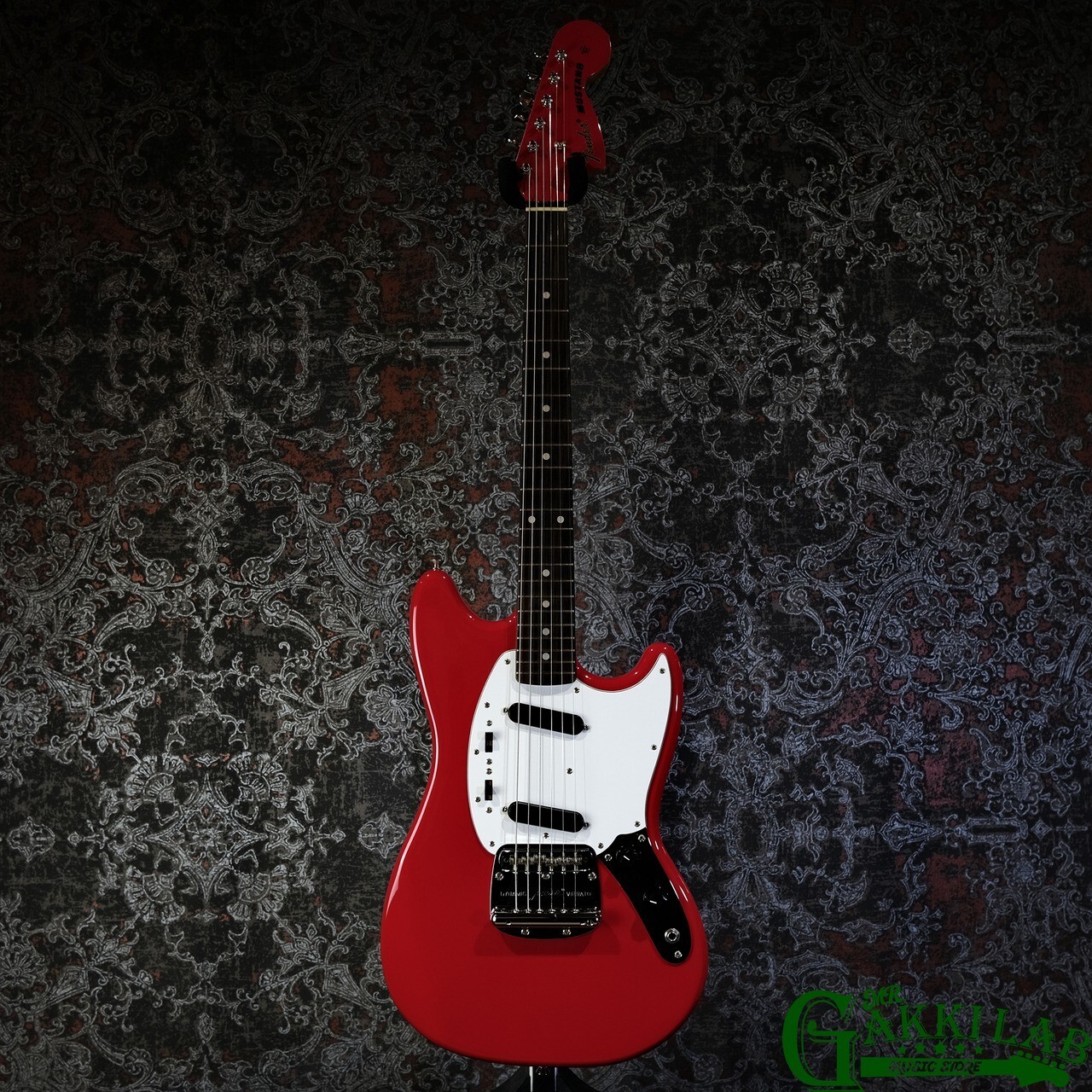 Fender Japan MG69/MH Mustang Matching Headstock Red Made in