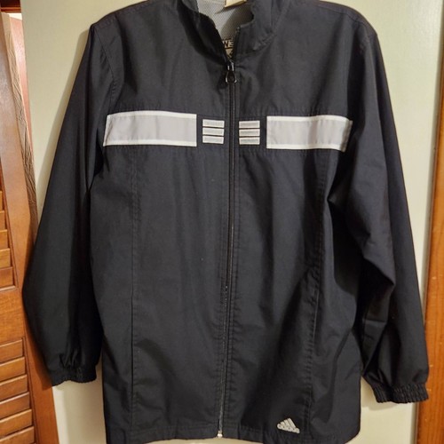 Adidas Columbus Crew Track Jacket Vintage Women Small Black