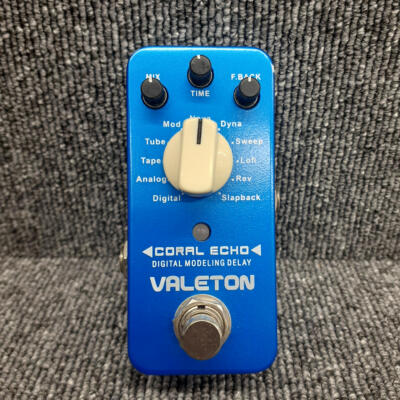 CORAL ECHO VALETON ディレイペダル ディレイ・ファズ・ルーパー】確かな品質で定評のある中国系