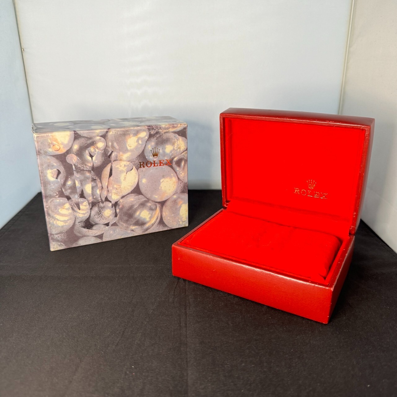 ROLEX ロレックス ケース 内箱 赤 レッド 正規美品】ロレックス 空箱 腕時計 BOX ケース 赤/レッド