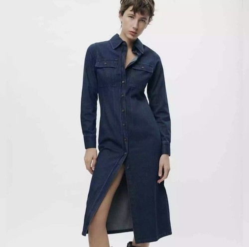 ZARA　ZW COLLECTION ミニマル フルイドシャツ XS-Sサイズ ZW COLLECTION フルイドシャツ - ダーク グレー | ZARA Japan / 日本