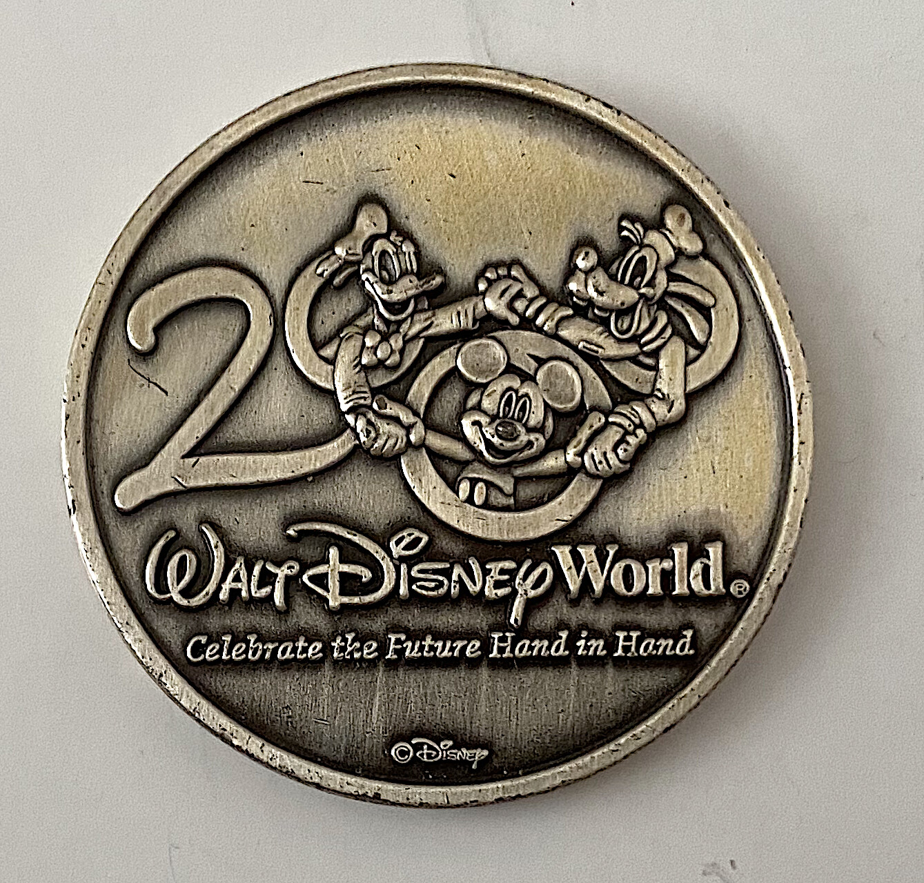 WDW ディズニーワールド 2000年 ミレニアム記念 ブロンズコイン WDW ディズニーワールド 2000年 ミレニアム記念 ブロンズコイン