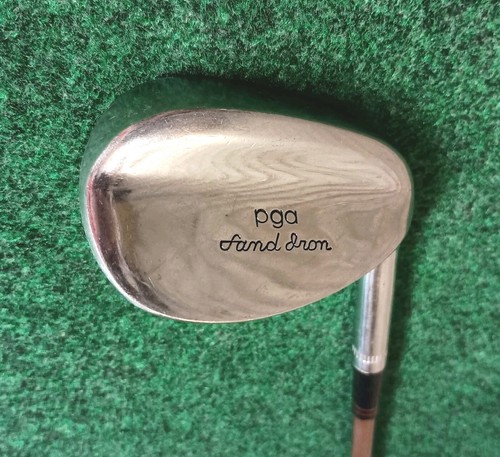Vintage PGA D-20 Dimple Face Sand Iron Wedge 35.5