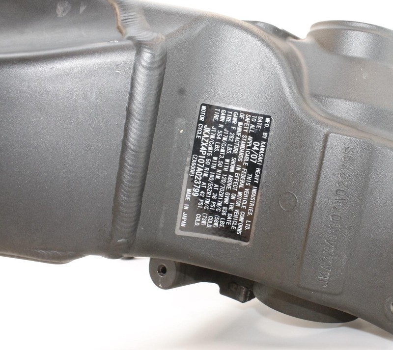 07-08 NINJA ZX6R 100% GOOD! MAIN FRAME CHASSIS | eBay