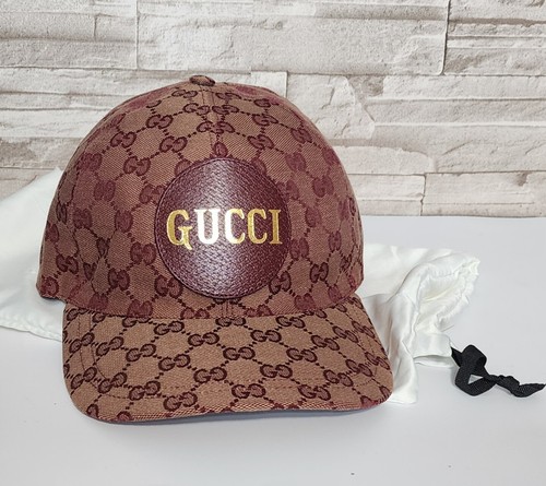 GUCCI ブラック モノグラムキャップ GG Monogram canvas baseball hat in black | GUCCI® US