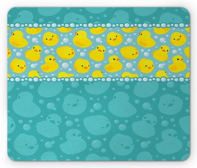 Ambesonne Whimsical Theme Mousepad Rectangle Non-Slip Rubber