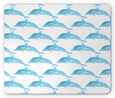 Ambesonne Ocean Summer Mousepad Rectangle Non-Slip Rubber